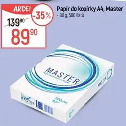 Globus Papír do kopírky A4, Master nabídka