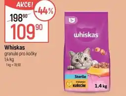 Globus Whiskas granule pro kočky nabídka