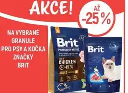 Globus Na vybrané granule pro psy a kočka značky Brit nabídka
