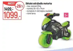 Globus Dětské odrážedlo motorka nabídka
