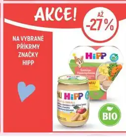 Globus Na vybrané příkrmy značky Hipp nabídka