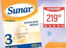 Globus Sunar Complex dětské mléko nabídka