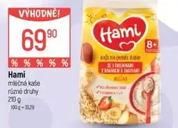 Globus Hami mléčná kaše nabídka