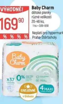 Globus Baby Charm dětské plenky nabídka