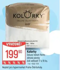 Globus Kolorky Deluxe Velvet Pants nabídka