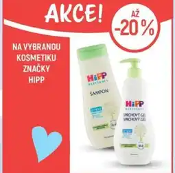 Globus Na vybranou kosmetiku značky Hipp nabídka