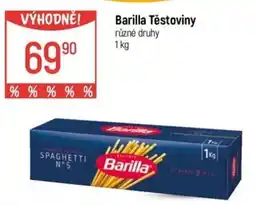 Globus Barilla Těstoviny nabídka