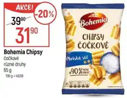 Globus Bohemia Chipsy čočkové nabídka