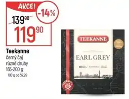 Globus Teekanne černý čaj nabídka