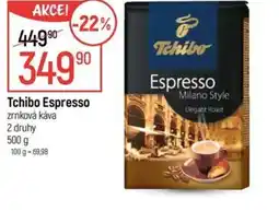 Globus Tchibo Espresso nabídka