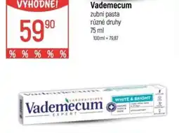 Globus Vademecum zubní pasta nabídka