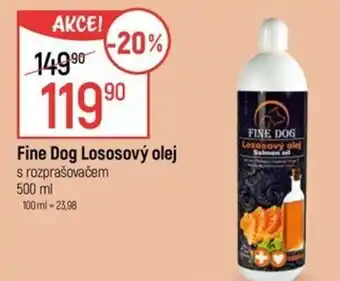 Globus Fine Dog Lososový olej nabídka