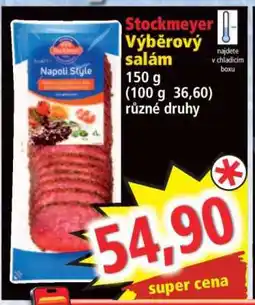 Norma Stockmeyer Výběrový salám nabídka