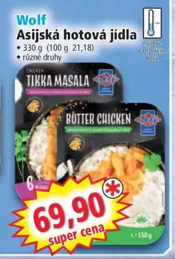 Norma Wolf Asijská hotová jídla nabídka
