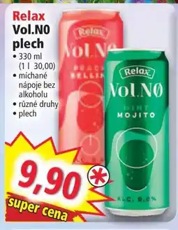 Norma Relax Vol.NO plech nabídka