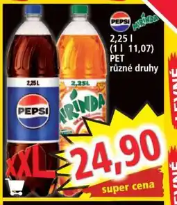 Norma Pepsi, Mirinda nabídka