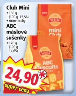 Norma ABC máslové sušenky nabídka