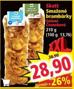 Norma Skatt Smažené brambůrky nabídka