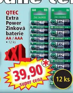 Norma QTEC Extra Power Zinková baterie nabídka