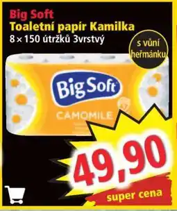 Norma BIG SOFT TOALETNÍ PAPÍR KAMILKA nabídka