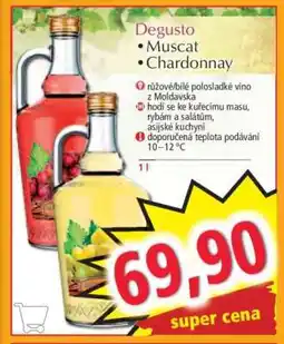 Norma Degusto Muscat Chardonnay nabídka