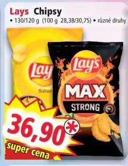 Norma Lay´s chipsy nabídka