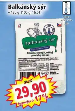 Norma Balkánský sýr nabídka