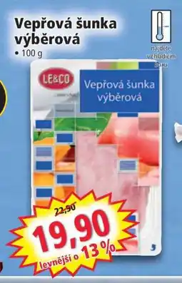 Norma Vepřová šunka výběrová nabídka