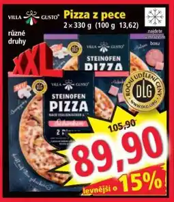 Norma Pizza z pece nabídka