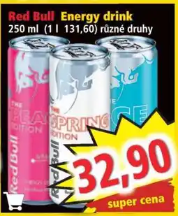 Norma Red Bull energy drink nabídka