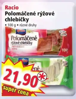 Norma RACIO Polomáčené rýžové chlebíčky nabídka