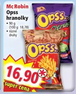 Norma Mc Robin Opss hranolky nabídka