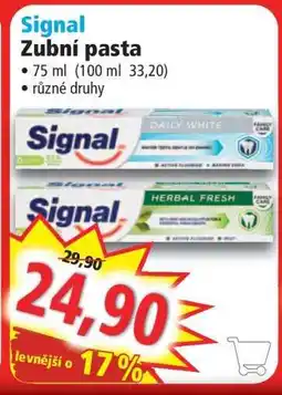 Norma Signal zubní pasta nabídka
