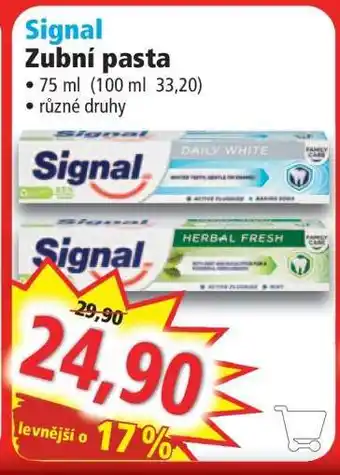 Norma Signal zubní pasta nabídka