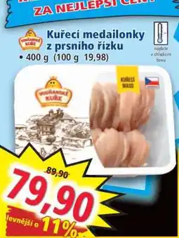 Norma Kuřecí medailonky z prsího řízku nabídka