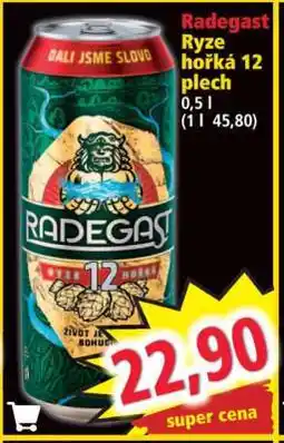Norma Radegast Ryze hořká 12 plech nabídka