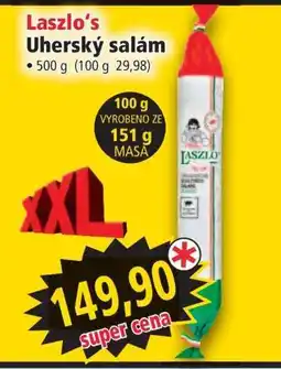 Norma Laszlo's Uherský salám nabídka