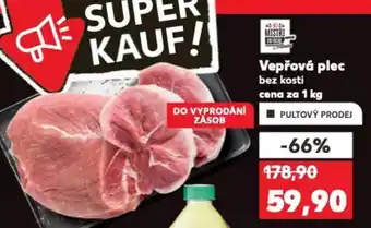 Kaufland Vepřová plec nabídka
