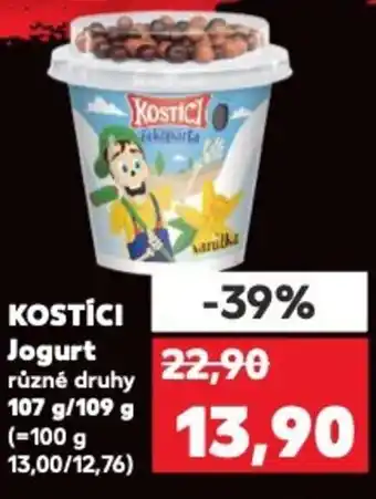 Kaufland KOSTÍCI Jogurt nabídka