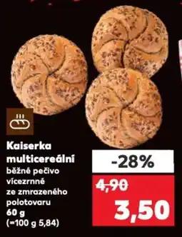 Kaufland Kaiserka multicereální nabídka