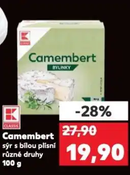 Kaufland Camembert nabídka