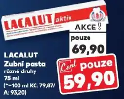 Kaufland LACALUT Zubní pasta nabídka