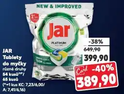 Kaufland JAR Tablety do myčky nabídka