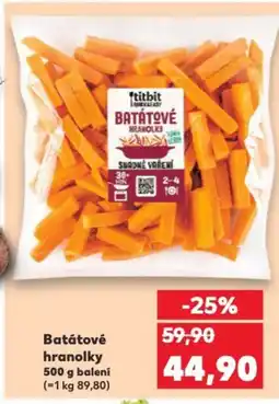 Kaufland Batátové hranolky nabídka
