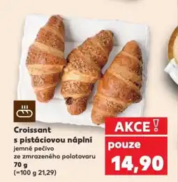 Kaufland Croissant s pistáciovou náplní nabídka