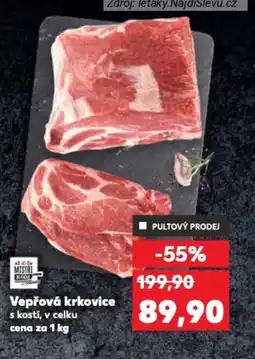 Kaufland Vepřová krkovice nabídka