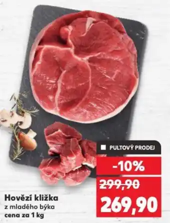 Kaufland Hovězí kližka nabídka