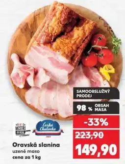 Kaufland Oravská slanina nabídka