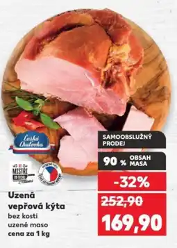 Kaufland Uzená vepřová kýta nabídka