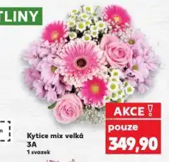 Kaufland Kytice mix velká nabídka
